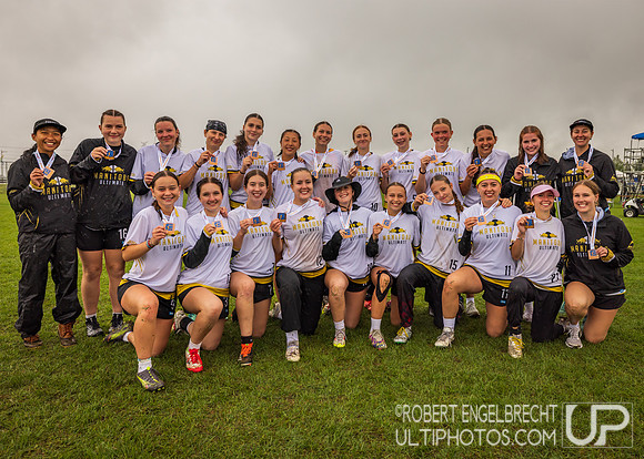 Edmonton, AB: Canadian Ultimate Juniors Championships 2025. Wedn