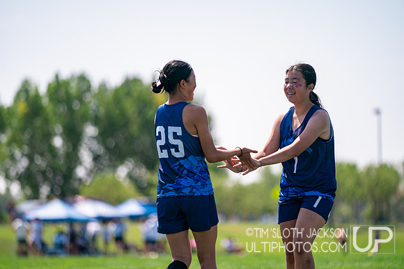 Pool play at 2024 USAU Youth Club Championship