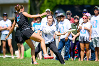 Saturday pool play at USAU D-I College Championships