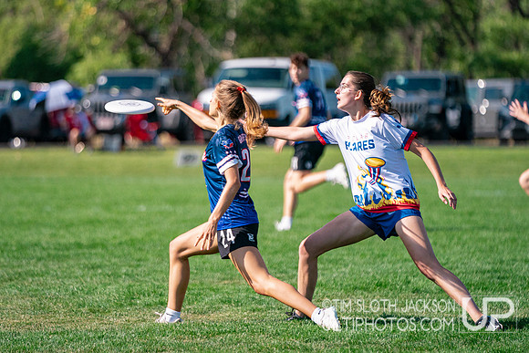 Pool play at 2024 USAU Youth Club Championship