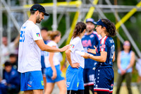 Mixed quarterfinals during World Ultimate Championships at Runaway Bay Sports Precinct