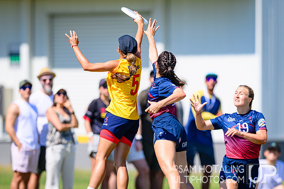 Women’s pool play during World Ultimate Championships at Runaway Bay Sports Precinct
