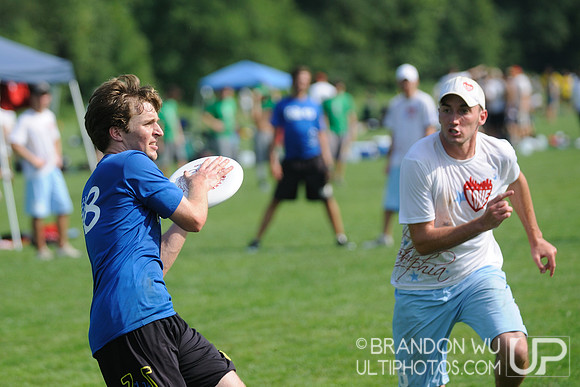 Saturday Open Division Action at Chesapeake Open 2009.