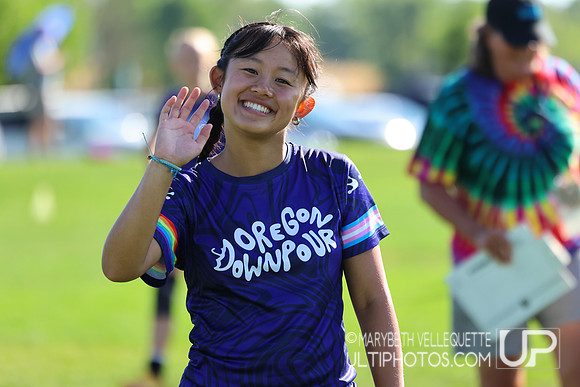 Sunday action at the USA Ultimate Youth Club Championships in th