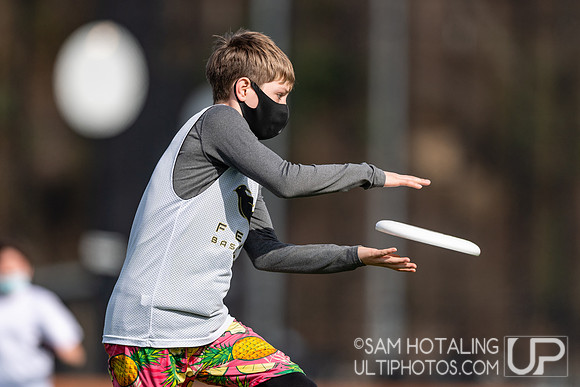 Youth ultimate frisbee at Seven Hills Invite