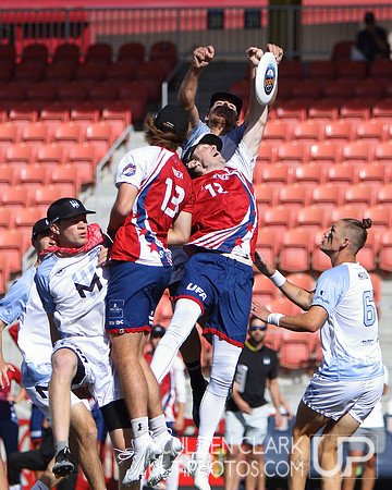 Minnesota Wind Chill vs. DC Breeze UFA Championship Weekend semifinal game at Zions Bank Stadium. Friday, August 23, 2024