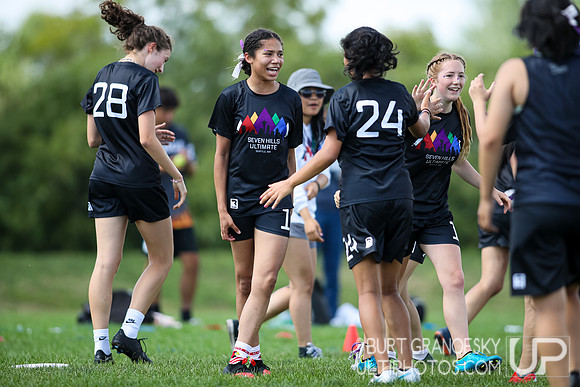 USA Ultimate YCC 2022 -- U17 Girls Finals Action