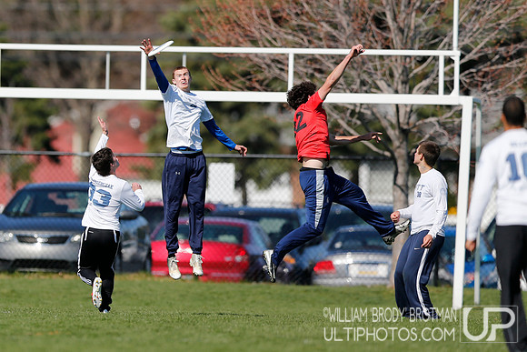Saturday Action - USA Ultimate 2014 College Division I Ohio Valley Regional Tournament