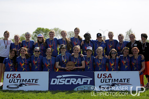 Awards Ceremony - 2014 USA Ultimate High School Central Championships
