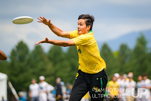 Pool play at USAU D-I College Championships