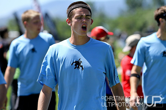 2012 USAU D-I College Championship Game Action
