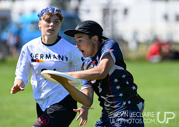 USA U20 Women vs Germany U20 Women - WJUC 2022