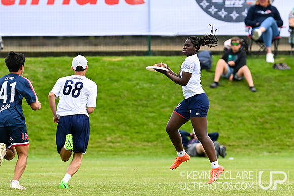 USA vs France U20 Mixed - WJUC Monday Round 3
