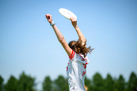 Saturday pool play at USAU D-I College Championships