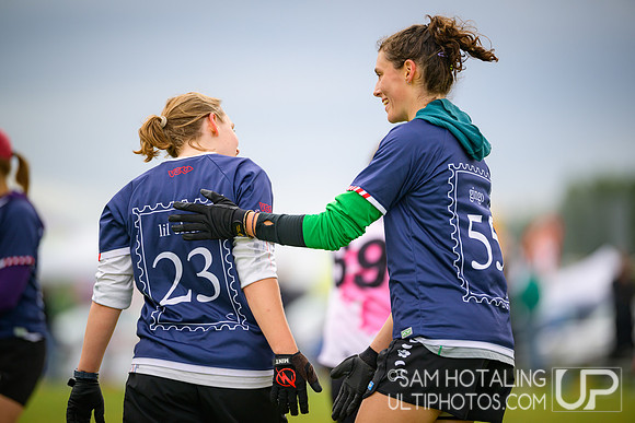 Round IV pool play at USAU D-III College Championships