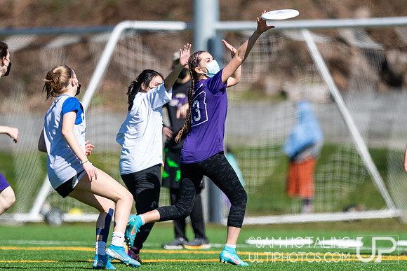Youth ultimate frisbee at Seven Hills Invite