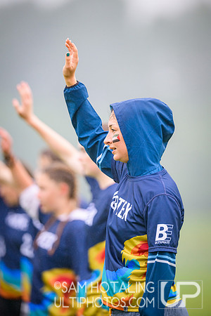 Round I pool play at USAU D-III College Championships