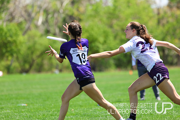 Sunday action at the USA Ultimate Youth Club Championships. U-20