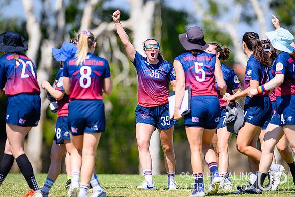 Women’s pool play during World Ultimate Championships at Runaway Bay Sports Precinct