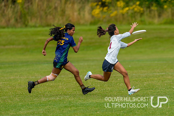 Australia U20 Women's v Singapore U20 Women's WJUC Thursday Round 1