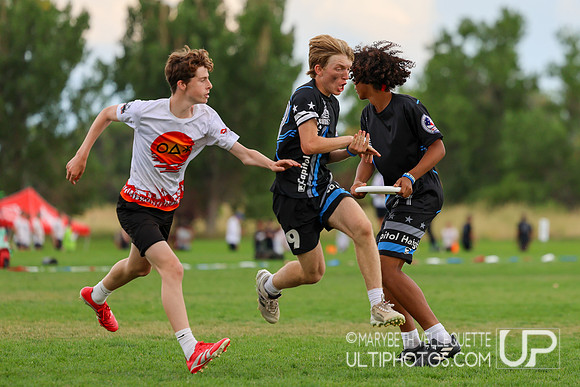 Saturday action at the USA Ultimate Youth Club Championships in