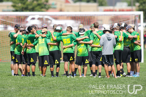 U19 Boys - Saturday - 2016 USAU Youth Club Championships