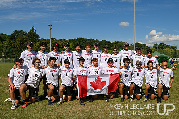 Canada U20 Open Team Photo - WJUC 2022