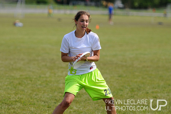 2010 UPA High School Girls Eastern Championship Finals -- Amherst vs. YHB