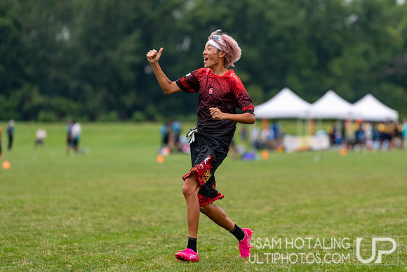 GOAT vs Nomadic Tribe in pool play at World Ultimate Club Championships