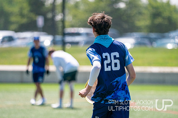 Pool play at 2024 USAU Youth Club Championship