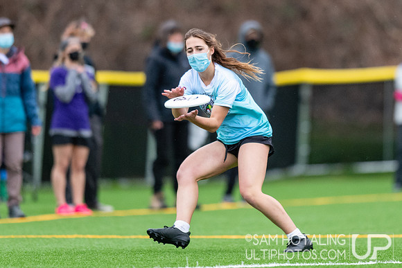 Youth ultimate frisbee at Seven Hills Invite
