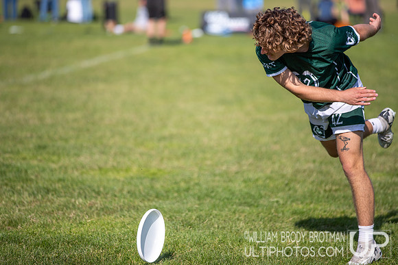 Day 2 of the USA Ultimate D-I College Championships