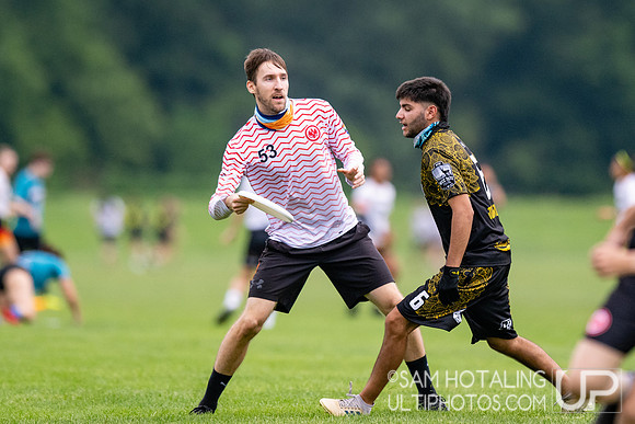 Charrúa vs Eintracht Frankfurt in pool play at World Ultimate Club Championships