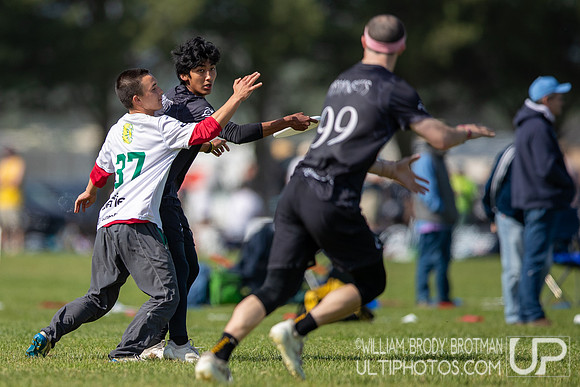 Day 2 of the USA Ultimate D-I College Championships