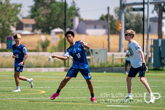 Pool play at 2024 USAU Youth Club Championship