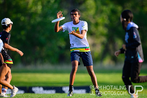 Color of Ultimate showcase game during International Club Championships at Aurora Sports Park