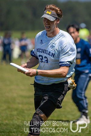 Day 2 of the USA Ultimate D-I College Championships