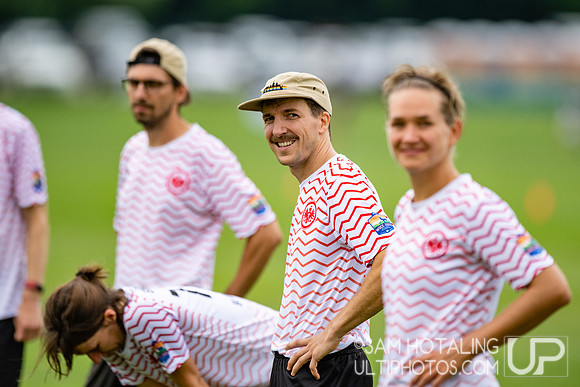 Charrúa vs Eintracht Frankfurt in pool play at World Ultimate Club Championships
