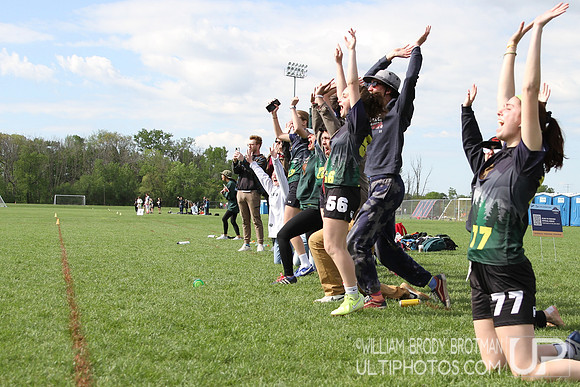 Day 3 of USA Ultimate 2022 D-III College Championships