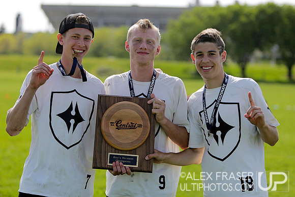 Awards Ceremony - 2014 USA Ultimate High School Central Championships
