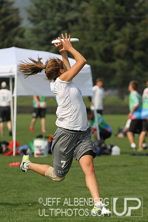 Saturday Women's division action from 2012 College Nationals