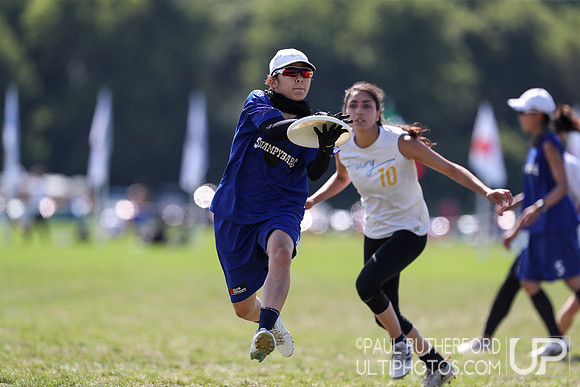 Fury and Swampybarg at the 2022 World Ultimate Club Championships