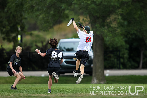USA Ultimate YCC 2022 -- U17 Boys Sun Action