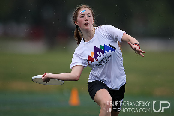USA Ultimate YCC 2022 -- U17 Girls Sat Action