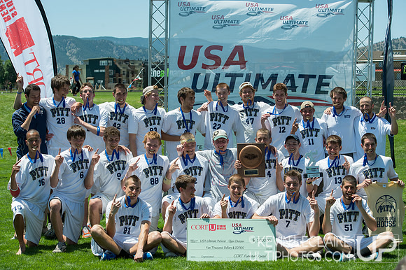2012 USAU D-I College Championship Game Action