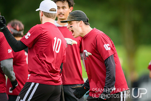 Round IV pool play at USAU D-III College Championships