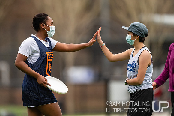 Youth ultimate frisbee at Seven Hills Invite