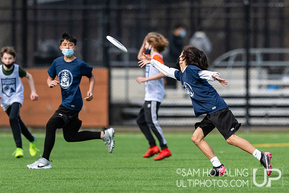 Youth ultimate frisbee at Seven Hills Invite