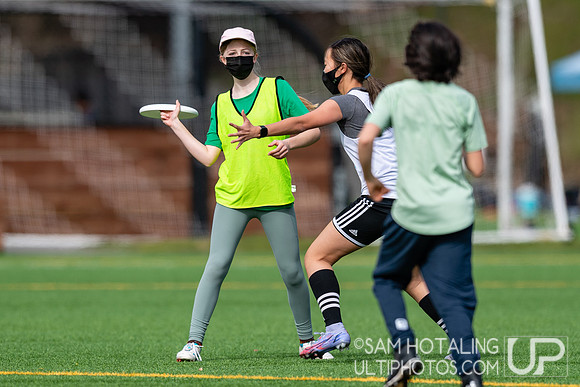 Youth ultimate frisbee at Seven Hills Invite