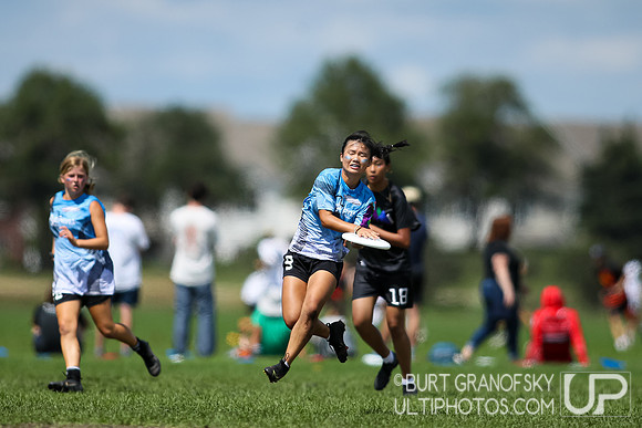USA Ultimate YCC 2022 -- U17 Girls Finals Action